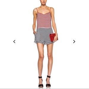 SALE Cutest Red Valentino Striped Romper